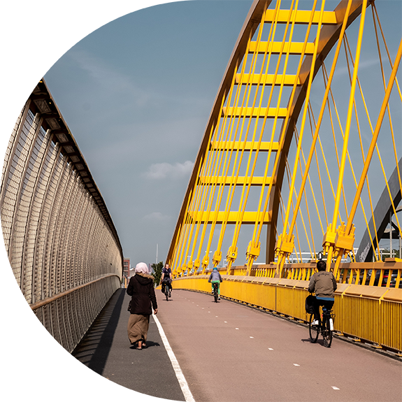 De Gele Brug in Leidsche Rijn, Utrecht